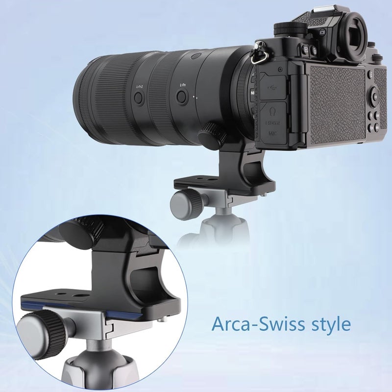Leftfoto Replacement Lens Foot Tripod Mount Foot for Nikon Nikkor Z 70-200 mm f/2.8 VR S Lens - Arca Swiss Style - Image 5